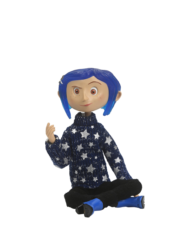 NECA Coraline In Star Sweater 7 Inch Scale Articulated Figure 7" Figures 5 NECA Coraline In Star Sweater 7 Inch Scale Articulated Figure 7" Figures 5