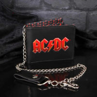 AC/DC Officially Licensed Logo Leather Lightning Chained Wallet Purse 11cm Gifts & Games 2