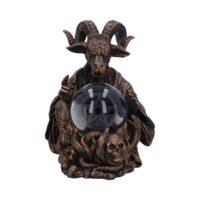Nemesis Now Orbuculum of the Baphomet Illuminating Figurine 16cm Figurines Medium (15-29cm)
