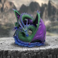 Nemesis Now Nephtali Elemental Dragon of Water Figurine by Derek W Frost 27cm Figurines Medium (15-29cm) 2