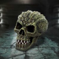 Nemesis Now Reptillian Scale Skull 17cm Figurines Medium (15-29cm) 2