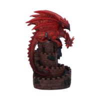Nemesis Now Crimson Keep Red Dragon Backflow Incense Burner 22cm Homeware