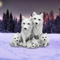 Nemesis Now Protected Pups Wolf and Cubs Figurine Figurines Medium (15-29cm) 2