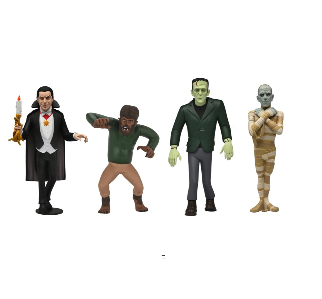 NECA Toony Terrors Series 10 Universal Monsters Complete Set of 4 Action Figures Toony Terrors 3 NECA Toony Terrors Series 10 Universal Monsters Complete Set of 4 Action Figures Toony Terrors 3