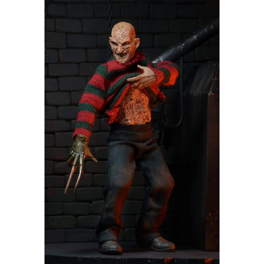 NECA A Nightmare On Elm Street Dream Warriors Freddy 8 Inch Clothed Action Figure 8" Figures 9 NECA A Nightmare On Elm Street Dream Warriors Freddy 8 Inch Clothed Action Figure 8" Figures 9
