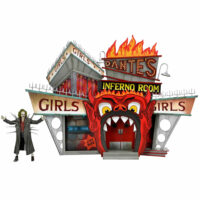 PRE-ORDER NECA Beetlejuice Inferno Room Diorama Deluxe Set 7" Figures
