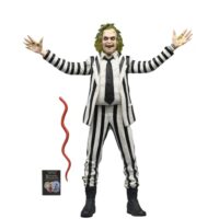 NECA Beetlejuice (1988) Black And White Striped Suit 7 Inch Scale Action Figure 7" Figures 2