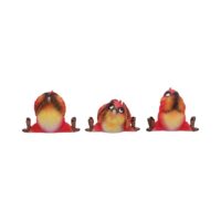 Nemesis Now Comical Three Wise Bird Figurines 9.8cm Figurines Small (Under 15cm)
