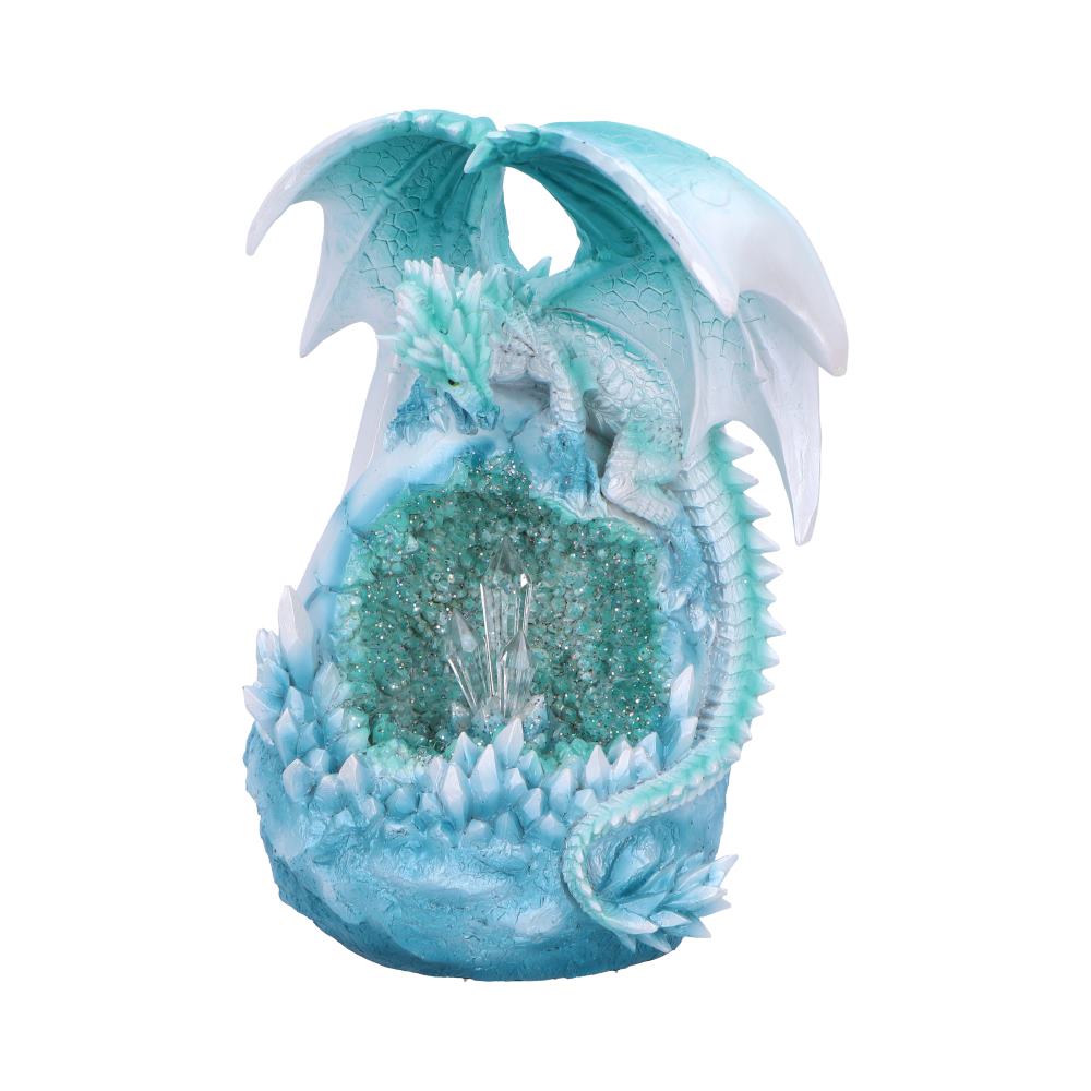 Uovo Di Drago Illuminato Nemesis Now - 24 Cm, Con 36 Draghetti Interni, In Resina Dipinta A Mano, Con Luce