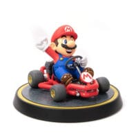 First 4 Figures Mario Kart PVC Statue Mario Standard Edition 19cm Figurines Medium (15-29cm)