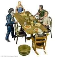 Texas Chainsaw Massacre 5 Inch Action Figure Dinner Scene Play Set Trick or Treat Studios 5" Figures