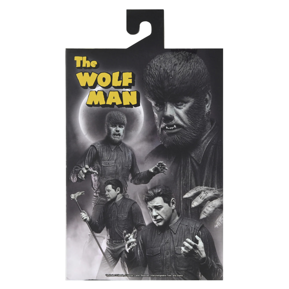 NECA Universal Monsters (B/W) Wolf Man Ultimate 7 Inch Scale Action Figure 7" Figures 9 NECA Universal Monsters (B/W) Wolf Man Ultimate 7 Inch Scale Action Figure 7" Figures 9