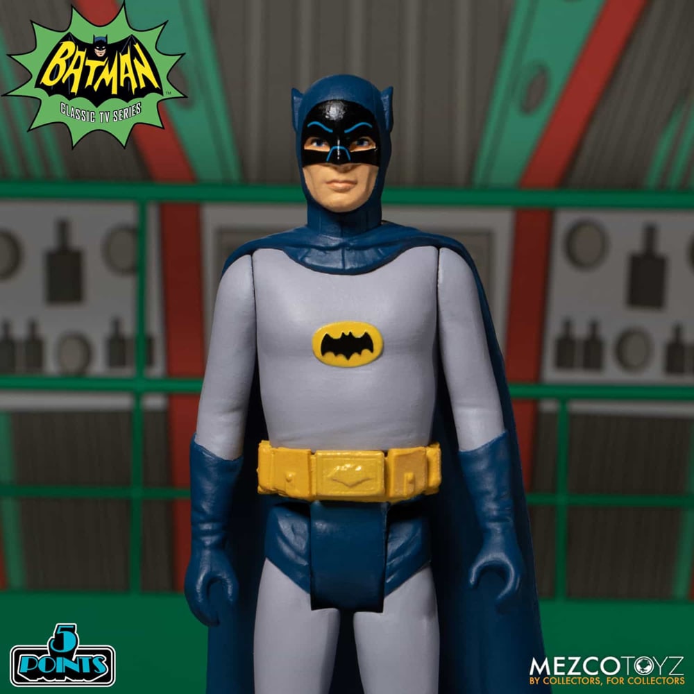 Mezco Batman 5 points (1966): Deluxe Action Figure Set 5 Points 5 Mezco Batman 5 points (1966): Deluxe Action Figure Set 5 Points 5