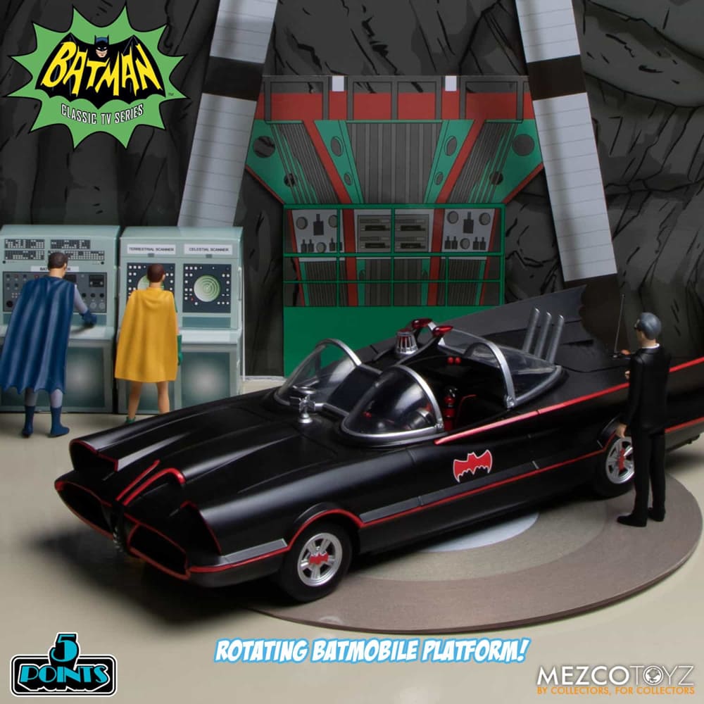 Mezco Batman 5 points (1966): Deluxe Action Figure Set 5 Points 17 Mezco Batman 5 points (1966): Deluxe Action Figure Set 5 Points 17