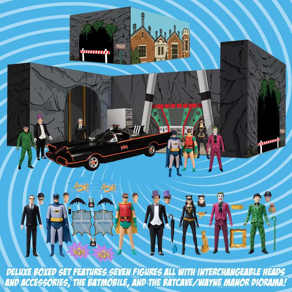 Mezco Batman 5 points (1966): Deluxe Action Figure Set 5 Points 3 Mezco Batman 5 points (1966): Deluxe Action Figure Set 5 Points 3