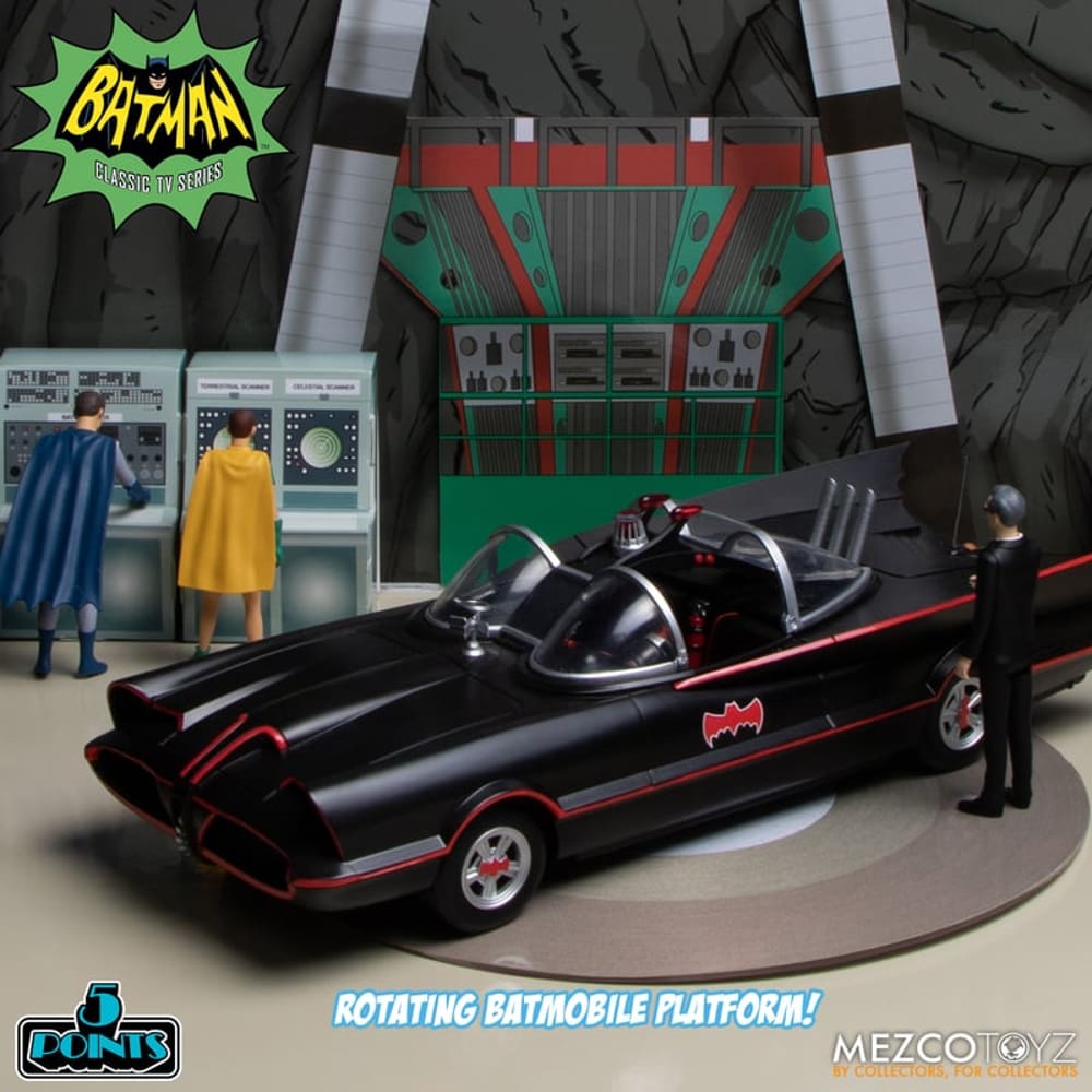 Mezco Batman 5 points (1966): Deluxe Action Figure Set 5 Points 19 Mezco Batman 5 points (1966): Deluxe Action Figure Set 5 Points 19