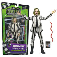 NECA Beetlejuice (1988) Black And White Striped Suit 7 Inch Scale Action Figure 7" Figures