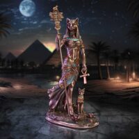 Nemesis Now Bastet Goddess of Protection – Symbol of Strength and Power Figurines Medium (15-29cm) 2