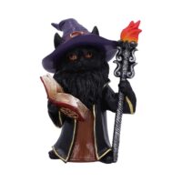 Nemesis Now Albus The Black Wizard Cat Figurine Figurines Small (Under 15cm)