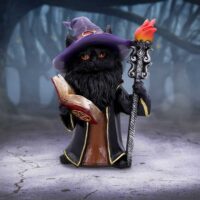 Nemesis Now Albus and Magnus Pair Of Black Wizard Cat Figurines Figurines Small (Under 15cm) 2