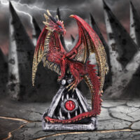 Nemesis Now Guardians Gaze The Fierce Flame Dragon Sentinel Figurine Figurines Medium (15-29cm) 2
