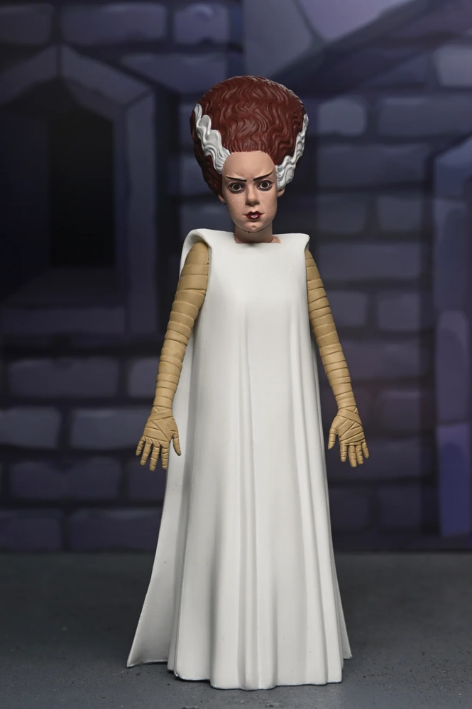 NECA Toony Terrors Series 12 Universal Monsters Bride of Frankenstein 6 Inch Scale Action Figure Toony Terrors 13 NECA Toony Terrors Series 12 Universal Monsters Bride of Frankenstein 6 Inch Scale Action Figure Toony Terrors 13