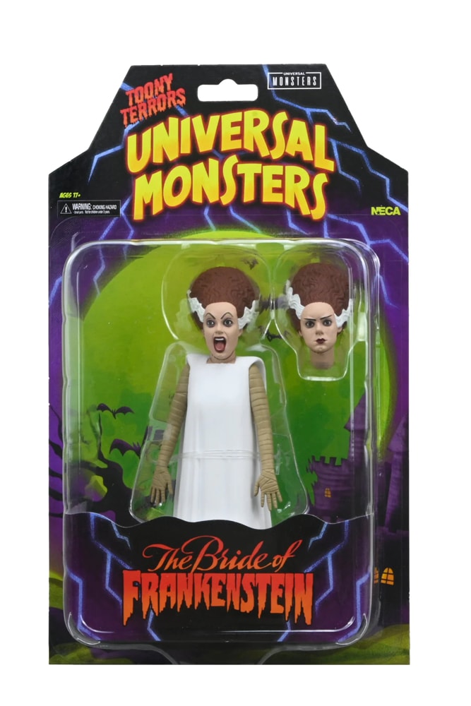 NECA Toony Terrors Series 12 Universal Monsters Bride of Frankenstein 6 Inch Scale Action Figure Toony Terrors 17 NECA Toony Terrors Series 12 Universal Monsters Bride of Frankenstein 6 Inch Scale Action Figure Toony Terrors 17