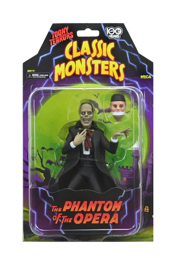 NECA Toony Terrors Series 12 Universal Monsters Phantom Of The Opera (1925) 6 Inch Scale Action Figure Toony Terrors 9 NECA Toony Terrors Series 12 Universal Monsters Phantom Of The Opera (1925) 6 Inch Scale Action Figure Toony Terrors 9