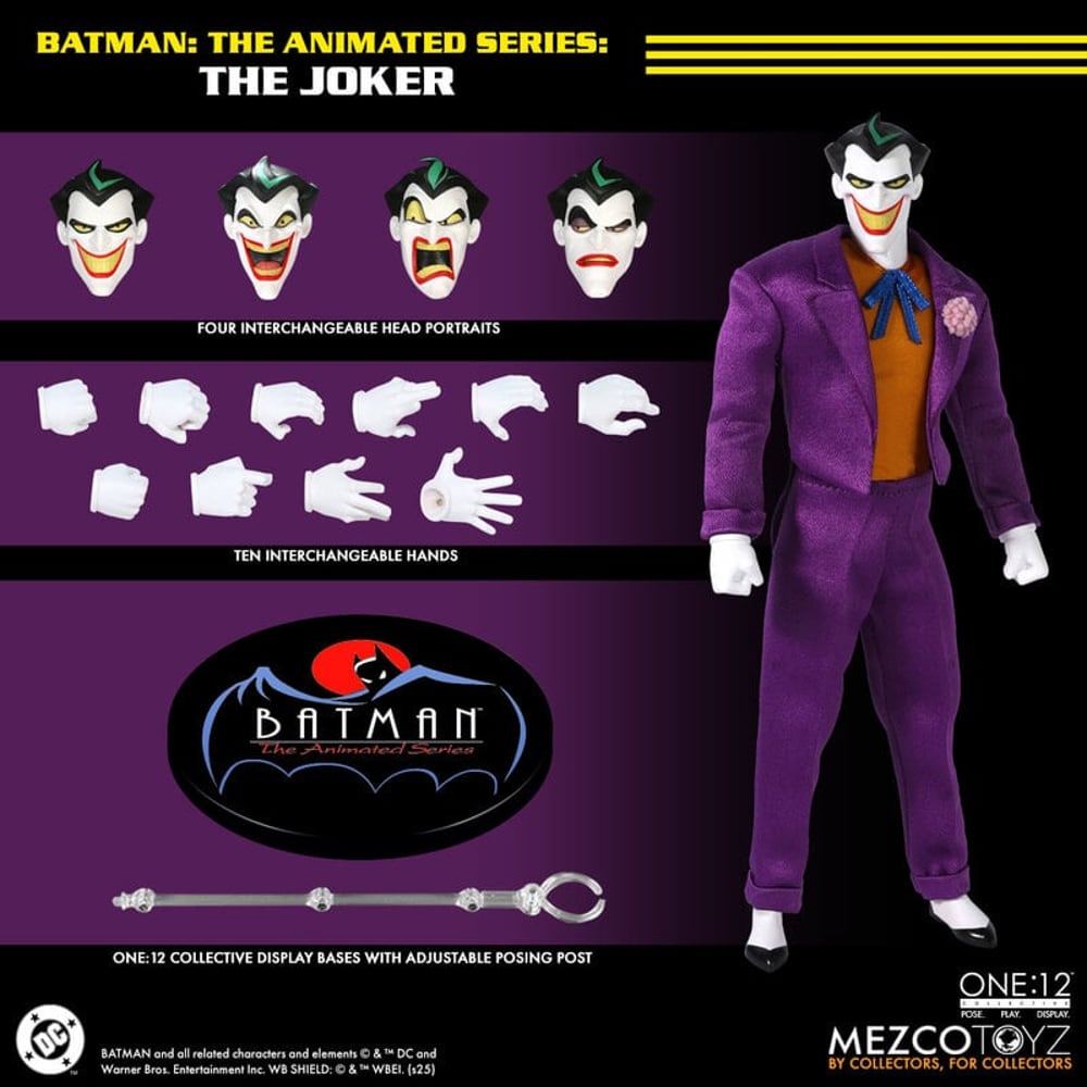 Mezco Batman The Animated Series One:12 Collective The Joker