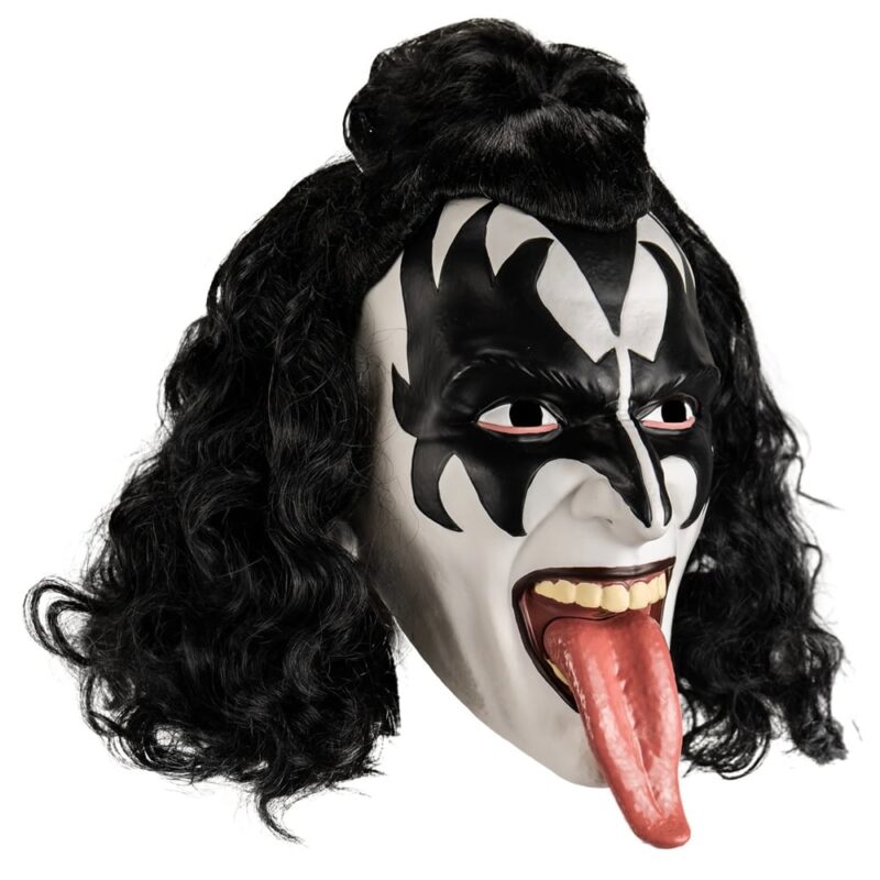 Kiss The Demon Deluxe Injection Mask Trick Or Treat Studios Horror Masks 5