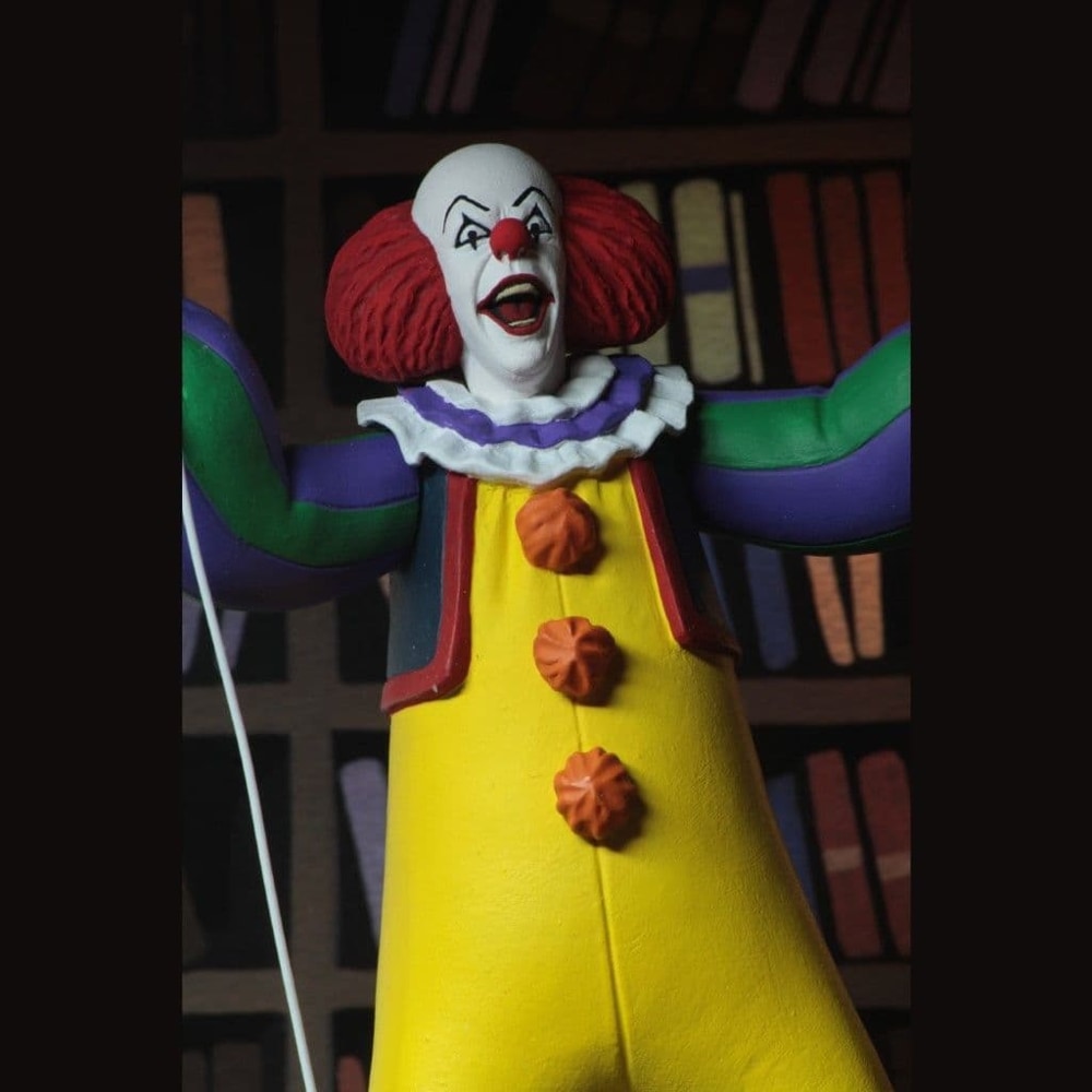 NECA IT (1990) Pennywise Toony Terrors 6 Inch Scale Action Figure Toony Terrors 15 NECA IT (1990) Pennywise Toony Terrors 6 Inch Scale Action Figure Toony Terrors 15