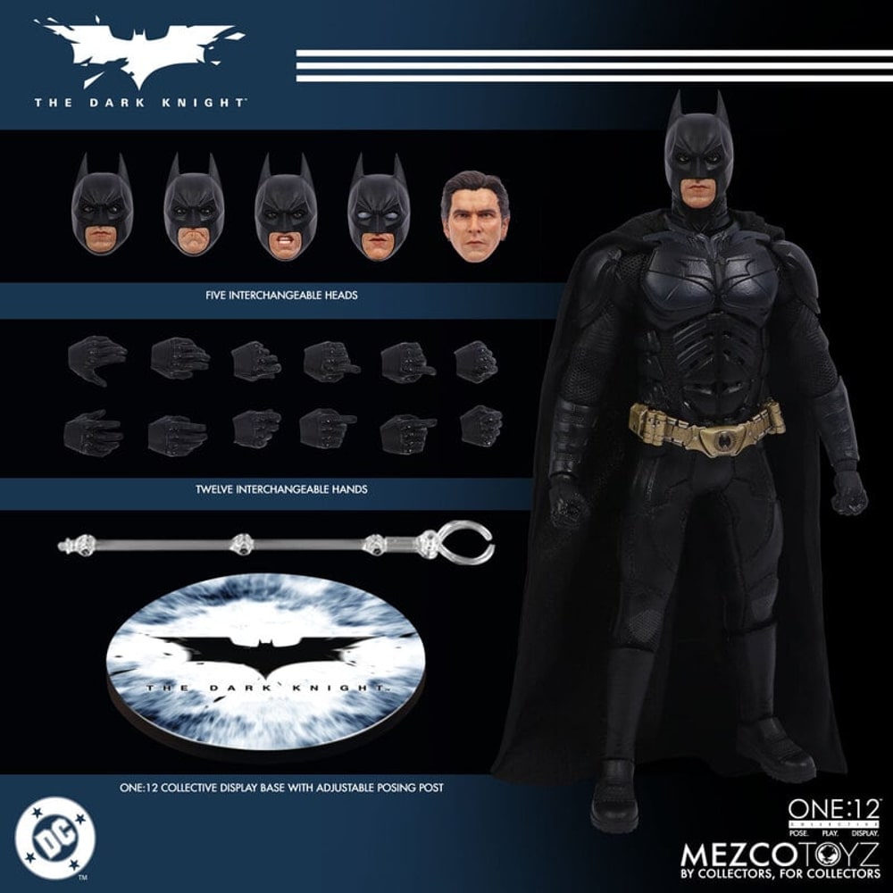 PRE-ORDER Mezco One:12 Collective Batman The Dark Knight One:12 Collective PRE-ORDER Mezco One:12 Collective Batman The Dark Knight One:12 Collective