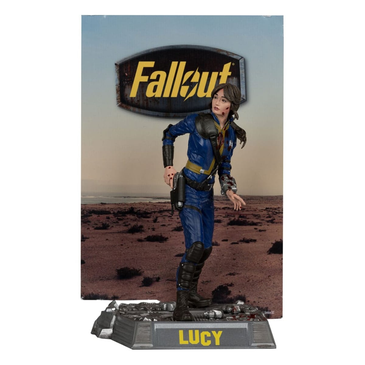 McFarlane Toys Fallout Movie Maniacs PVC Statue 4-Pack Lucy, Maximus, The Ghoul and Vault Boy 15cm 6" Figures 17 McFarlane Toys Fallout Movie Maniacs PVC Statue 4-Pack Lucy, Maximus, The Ghoul and Vault Boy 15cm 6" Figures 17
