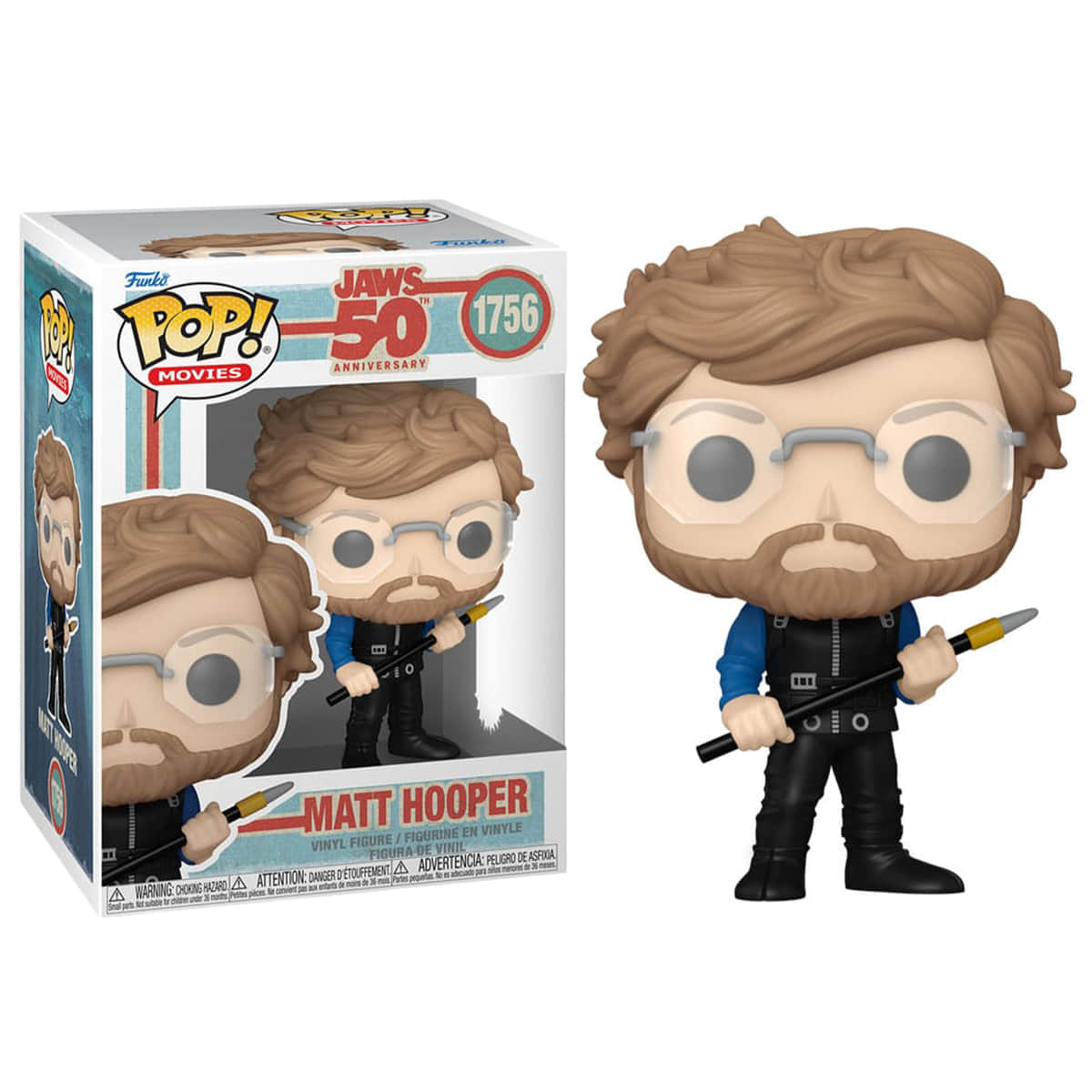 Funko POP! Vinyl Movies JAWS Matt Hooper And Quint Figure Set Funko Pop! Vinyl 7 Funko POP! Vinyl Movies JAWS Matt Hooper And Quint Figure Set Funko Pop! Vinyl 7