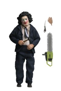 NECA Texas Chainsaw Massacre Leatherface With Pretty Woman Mask 8 Inch Clothed Action Figure 8" Figures 2