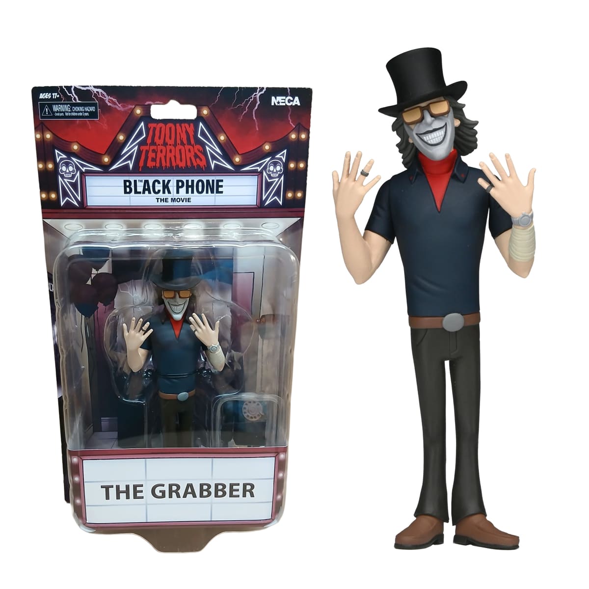 NECA Black Phone – Grabber Toony Terrors 6 Inch Scale Action Figure Toony Terrors NECA Black Phone – Grabber Toony Terrors 6 Inch Scale Action Figure Toony Terrors