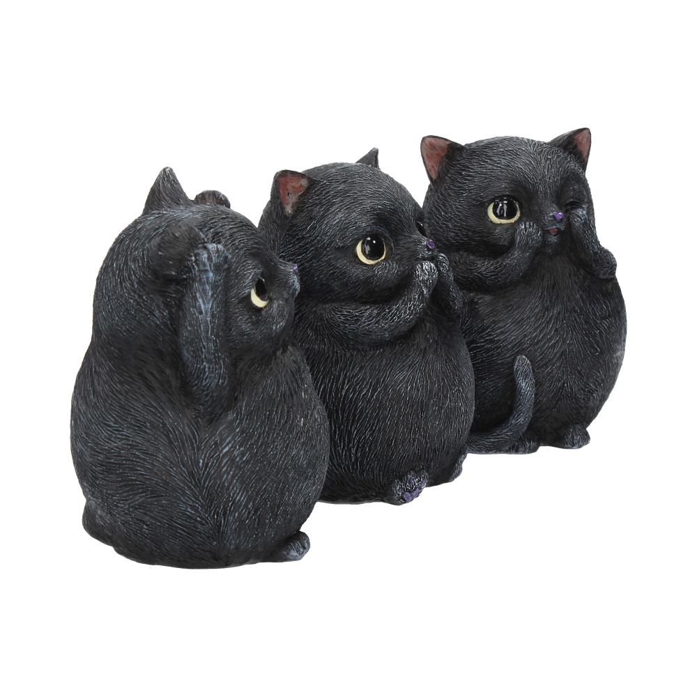 Nemesis Now Three Wise Fat Cat Figurines 8.5cm – 3 Wise Cute Cats Figurines Small (Under 15cm) 9 Nemesis Now Three Wise Fat Cat Figurines 8.5cm – 3 Wise Cute Cats Figurines Small (Under 15cm) 9