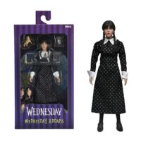 NECA Wednesday (Classic Dress) 8 Inch Clothed Action Figure (Addams Family Netflix) 8" Figures