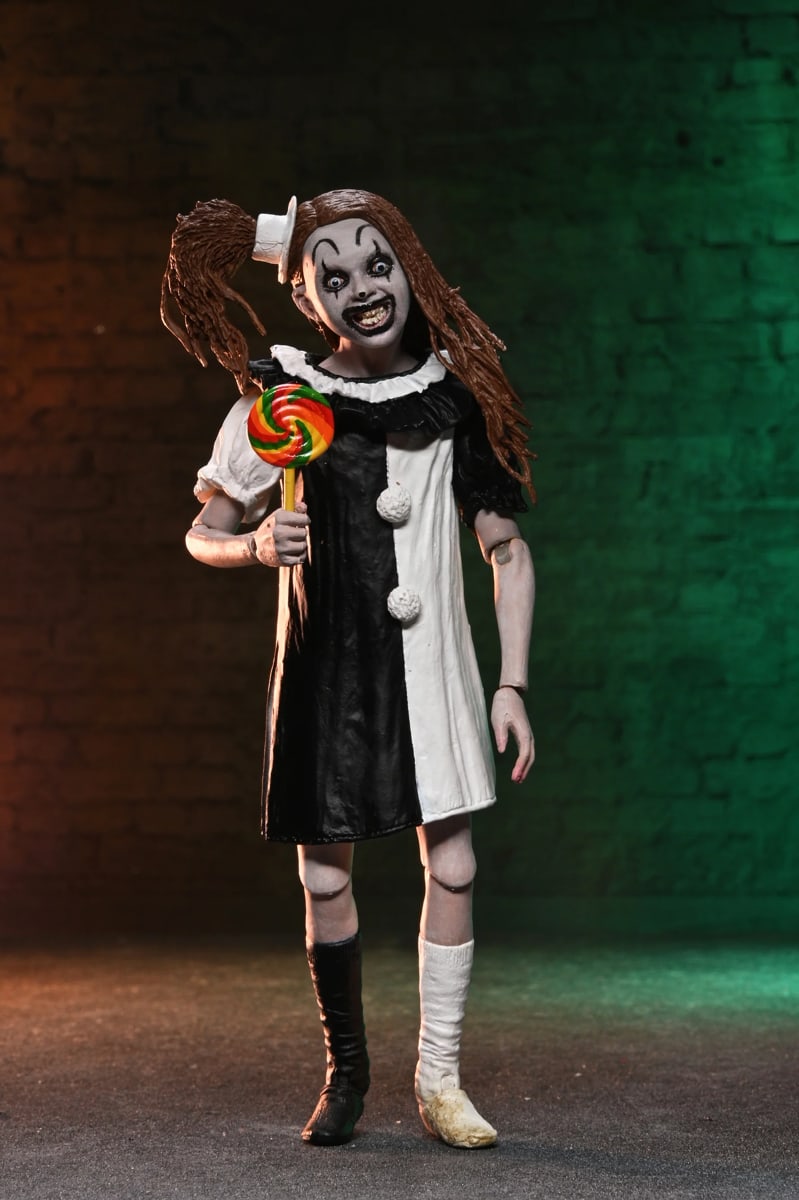 PRE-ORDER NECA Terrifier 2 Art The Clown and Little Pale Girl Ultimate 7 Inch Scale 2-pack 7" Figures 11 PRE-ORDER NECA Terrifier 2 Art The Clown and Little Pale Girl Ultimate 7 Inch Scale 2-pack 7" Figures 11