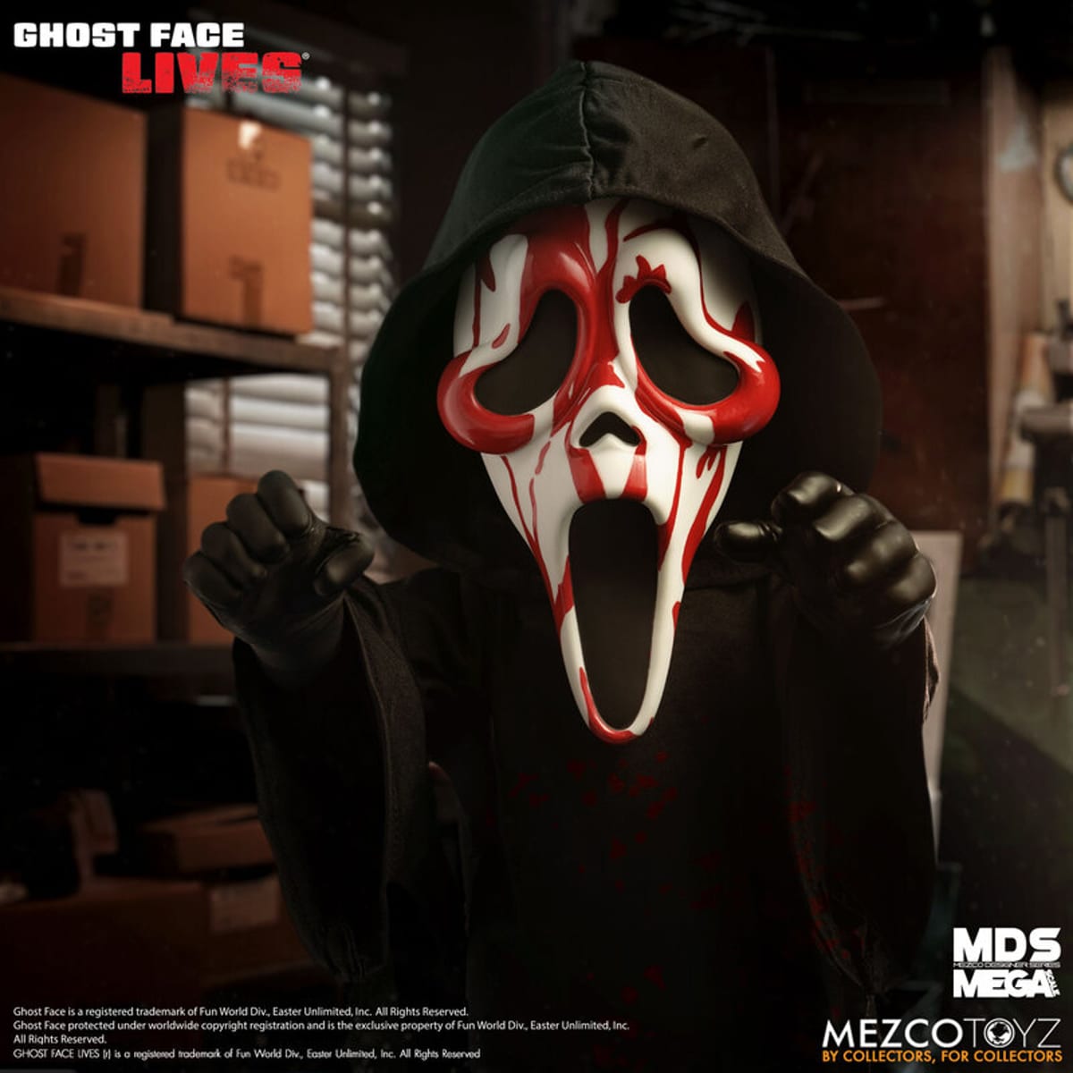 PRE-ORDER Mezco Scream Ghost Face “Bloody” Version 15 Inch Mega Scale Figure MDS Mega Scale 5 PRE-ORDER Mezco Scream Ghost Face “Bloody” Version 15 Inch Mega Scale Figure MDS Mega Scale 5