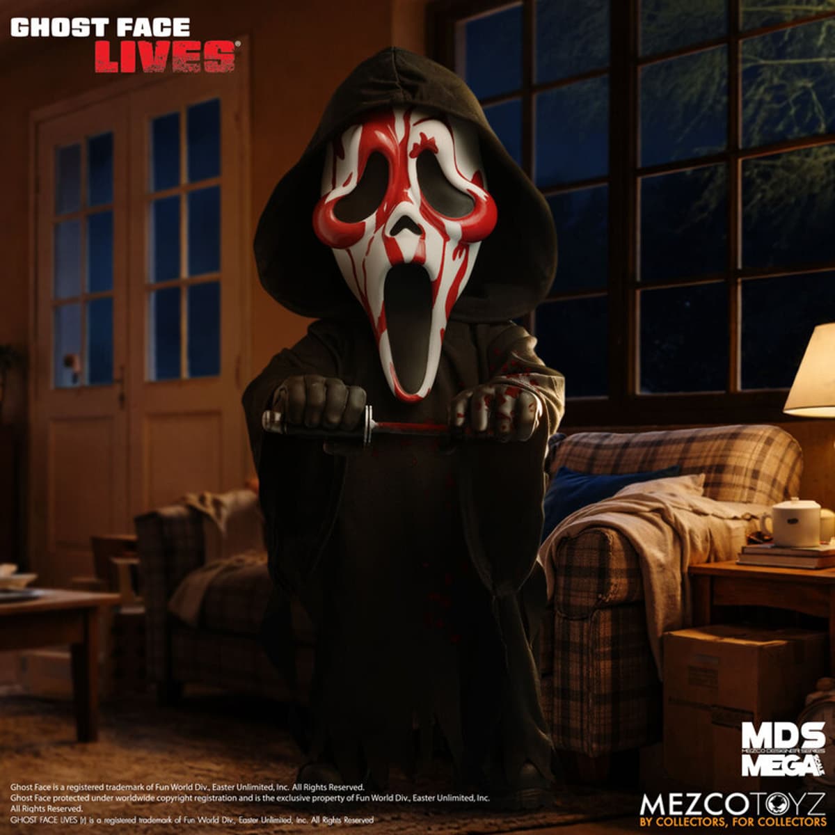 PRE-ORDER Mezco Scream Ghost Face “Bloody” Version 15 Inch Mega Scale Figure MDS Mega Scale 9 PRE-ORDER Mezco Scream Ghost Face “Bloody” Version 15 Inch Mega Scale Figure MDS Mega Scale 9