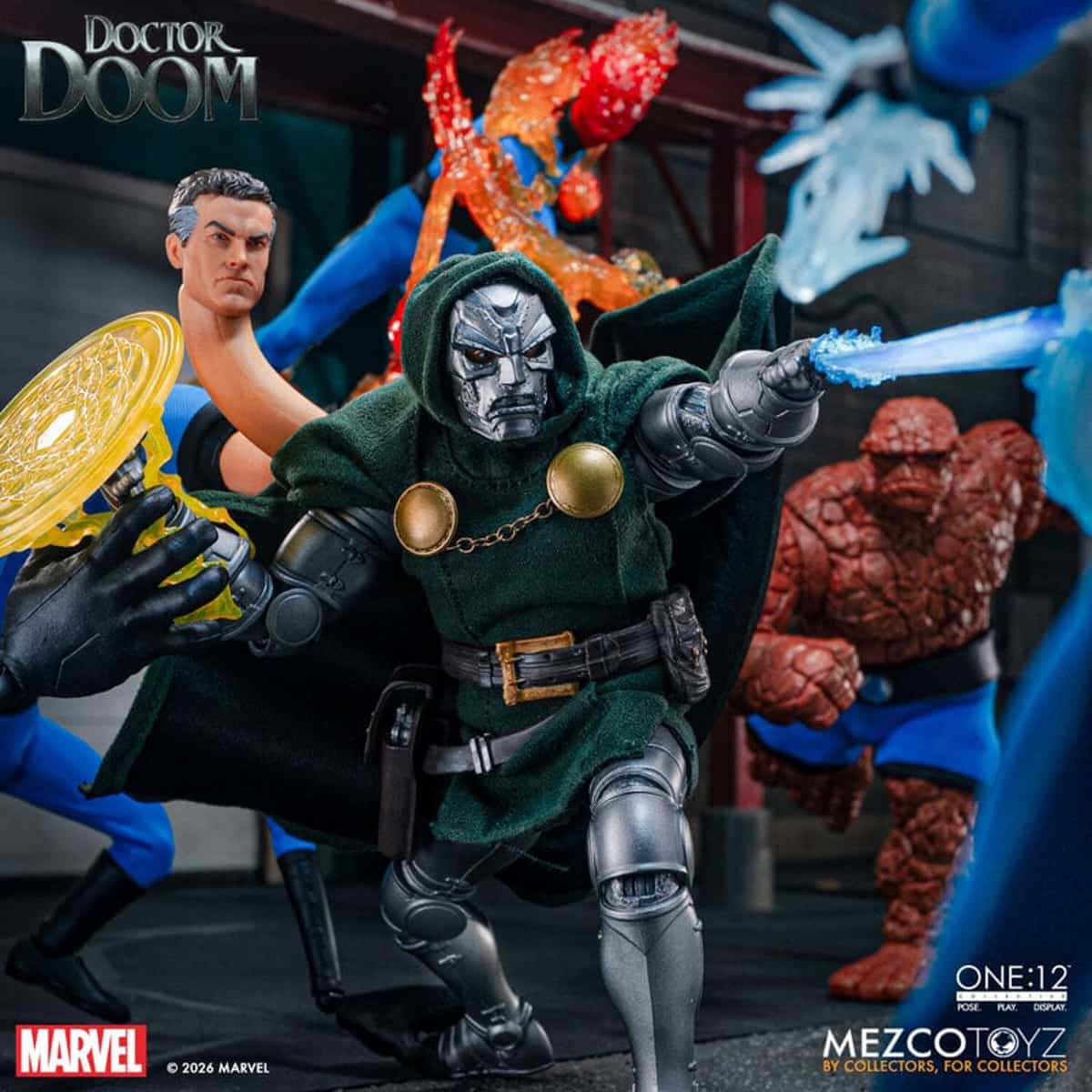 PRE-ORDER Mezco Doctor Doom One:12 Collective (Marvel) Figure One:12 Collective 13 PRE-ORDER Mezco Doctor Doom One:12 Collective (Marvel) Figure One:12 Collective 13