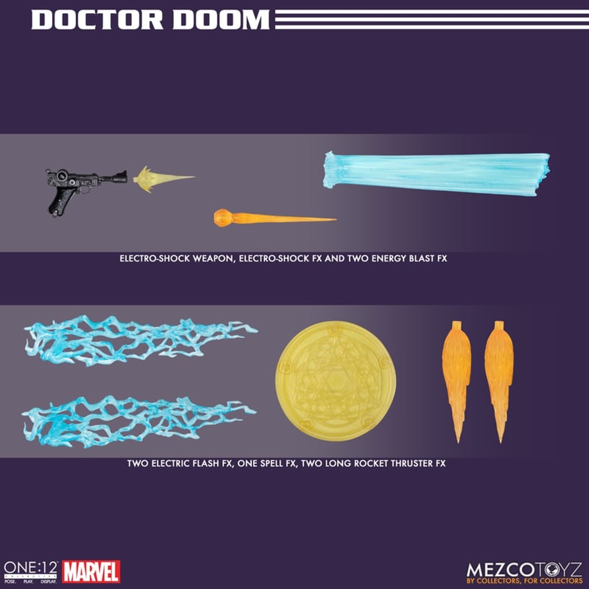 PRE-ORDER Mezco Doctor Doom One:12 Collective (Marvel) Figure One:12 Collective 7 PRE-ORDER Mezco Doctor Doom One:12 Collective (Marvel) Figure One:12 Collective 7