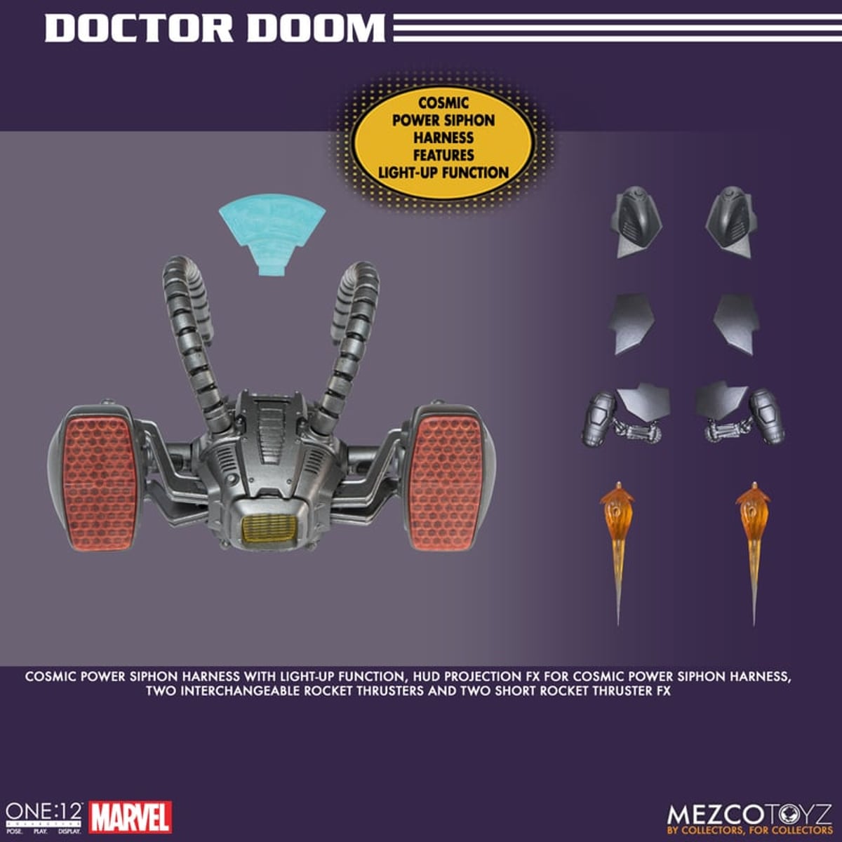PRE-ORDER Mezco Doctor Doom One:12 Collective (Marvel) Figure One:12 Collective 11 PRE-ORDER Mezco Doctor Doom One:12 Collective (Marvel) Figure One:12 Collective 11