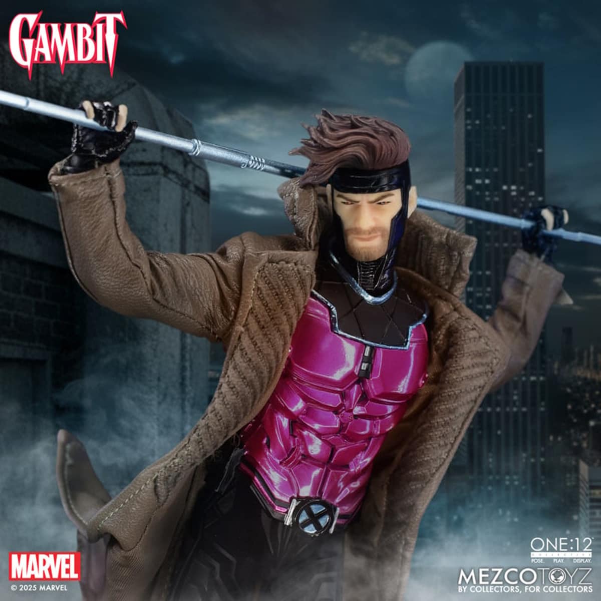 PRE-ORDER Mezco Gambit One:12 Collective (Marvel) Figure One:12 Collective 15 PRE-ORDER Mezco Gambit One:12 Collective (Marvel) Figure One:12 Collective 15
