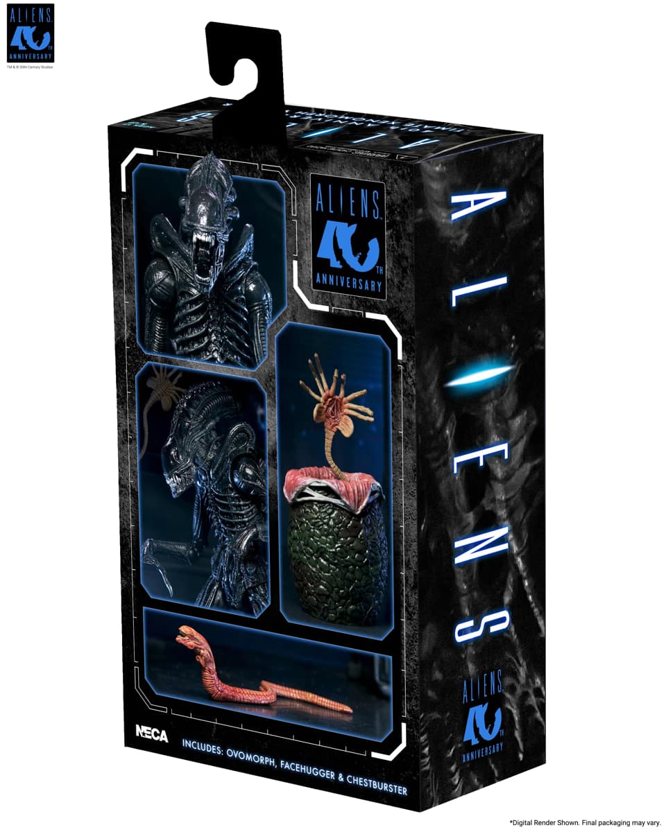 PRE-ORDER NECA Aliens (1986) 40th Anniversary Warrior Xenomorph (Black) Ultimate 7 Inch Scale Action Figure 7" Figures 9 PRE-ORDER NECA Aliens (1986) 40th Anniversary Warrior Xenomorph (Black) Ultimate 7 Inch Scale Action Figure 7" Figures 9