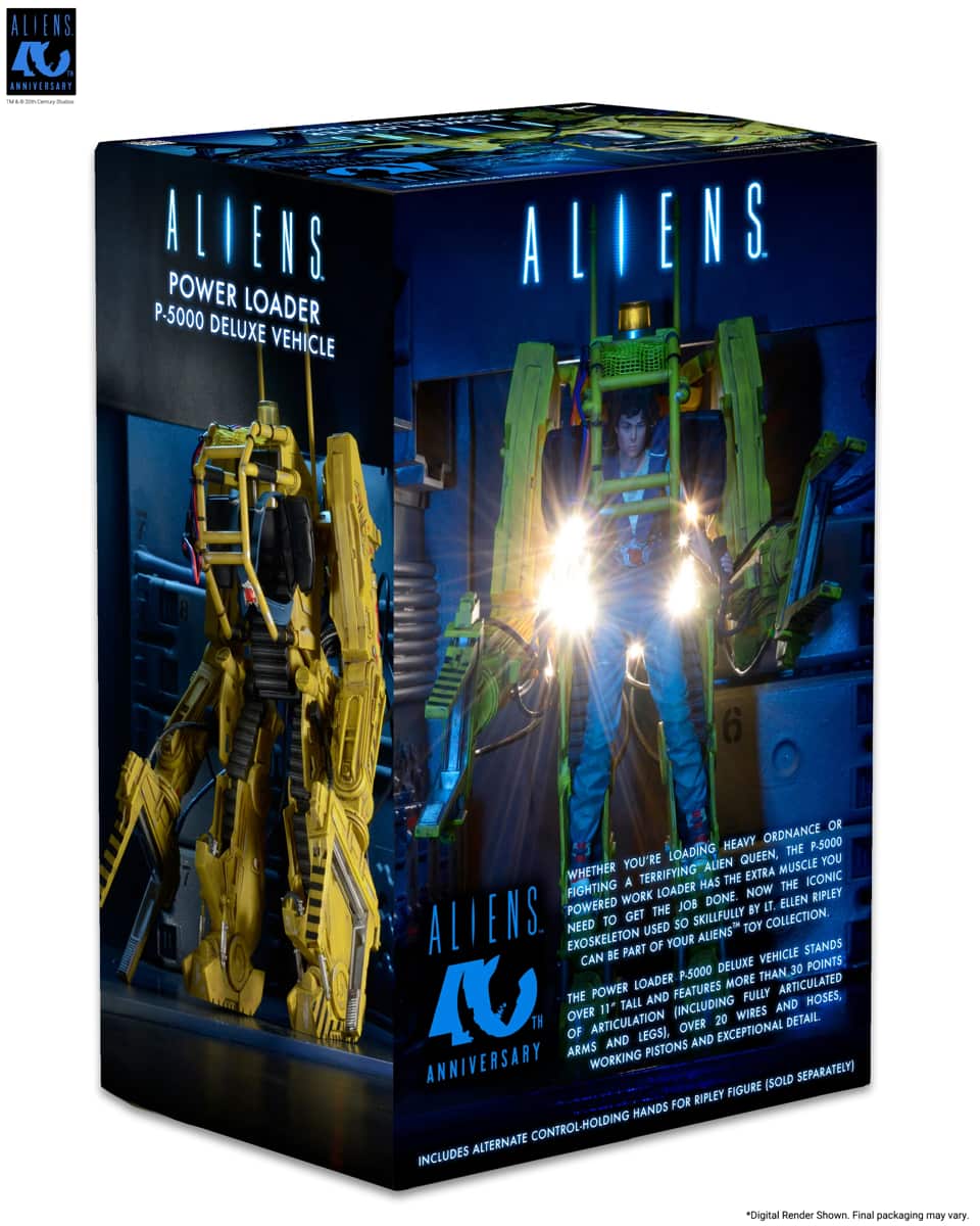 PRE-ORDER NECA Aliens (1986) 40th Anniversary Power Loader (P-5000) Deluxe Vehicle 7" Figures 5 PRE-ORDER NECA Aliens (1986) 40th Anniversary Power Loader (P-5000) Deluxe Vehicle 7" Figures 5