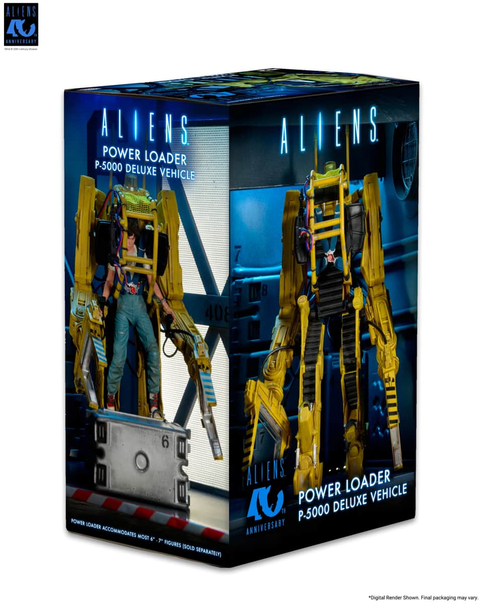 PRE-ORDER NECA Aliens (1986) 40th Anniversary Power Loader (P-5000) Deluxe Vehicle 7" Figures 9 PRE-ORDER NECA Aliens (1986) 40th Anniversary Power Loader (P-5000) Deluxe Vehicle 7" Figures 9