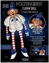 PRE-ORDER Poltergeist Clown Doll 1:1 Scale Prop Replica Limited Edition Syndicate Collectibles Masks & Prop Replicas 2
